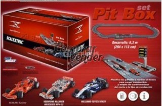 Scalextric Digital System con Pit Box