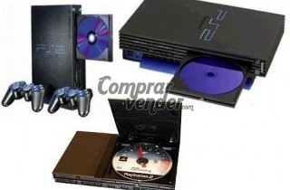 PLAYSTATION 2 + 2 MANDOS(1 INALAMBRICO) +TARJETA MEMORIA+10 JUEGOS+ 2 MICROFONOS SINGSTAR.