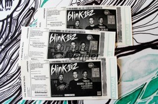 Vendo entradas de Blink 182 concierto 20 julio en madrid