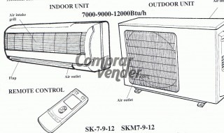 Vendo EQUIPO AIRE ACONDICIONADO  I N D U S T R I A L SEMI-NUEVO