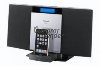 Equipo de música panasonic sc-hc20eg-s