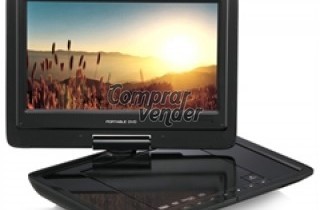 DVD PORTATIL CON USB ,TARJETA Y DVD  9 PULGADAS