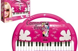 Teclado electronico Barbie