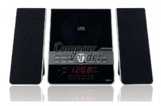 Mini cadena chic cd, mp3, radio, reloj-despertador