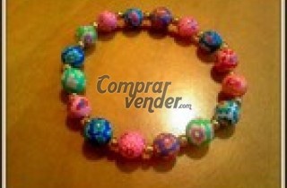 PULSERA BOLAS COLORES