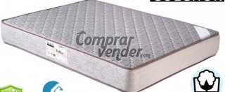 colchón 90x180 modelo Delfos de MaxColchón y somier láminas haya 10 cms.