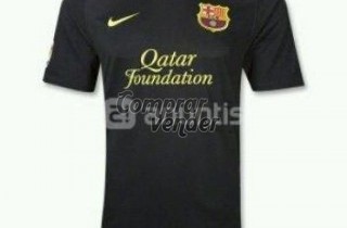 Camiseta FC Barcelona negra 2011-2012