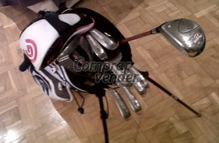 palos de golf femenino y bolsa