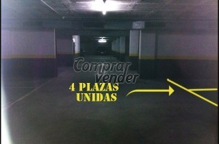 Venta de 4 plazas de Parking en Pineda de Mar