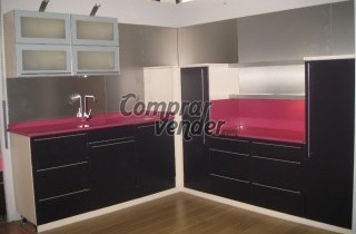 MUEBLES COCINA ALEMANA ALPHA CIRUELO