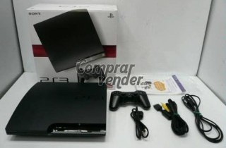 PS3 SLIM 120GB + MANDO + CAJA ORIGINAL + PORTES PAGADOS