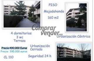 MAJADAHONDA. PISO CUATRO DORMITORIOS. URBANIZACION EN CENTRO URBANO