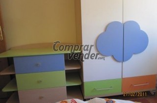 Habitaciṕn bebe convertible en infantil