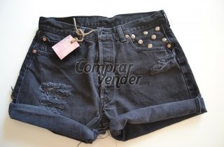 Shorts negros Levi's 501 Talla 34