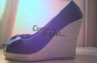 Zapatos con cuña de Blanco. Talla 36